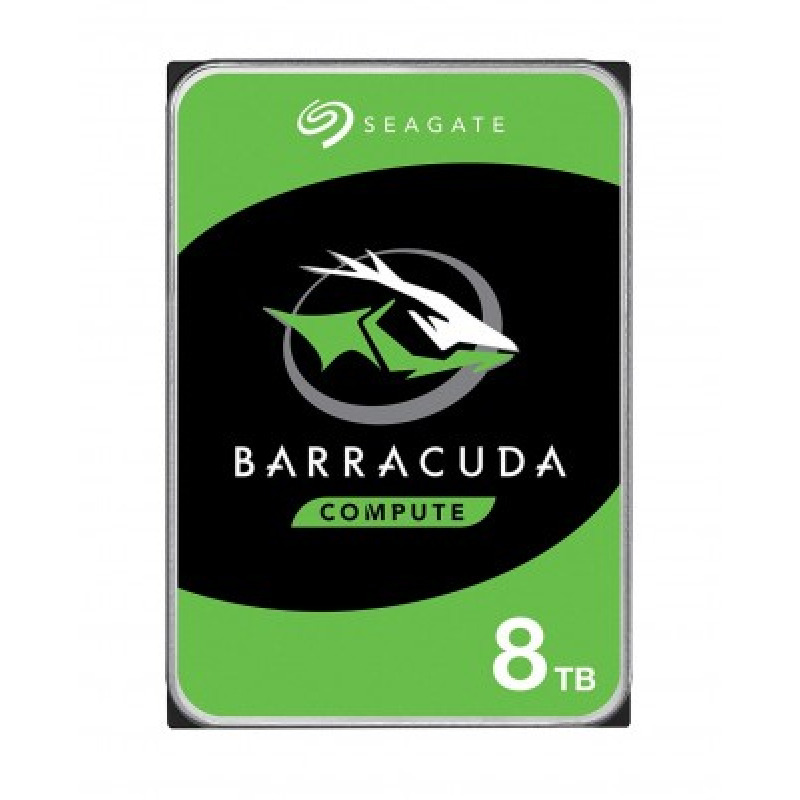 DISCO DURO INTERNO SEAGATE BARRACUDA 8TB 3.5 ESCRITORIO SATA3 6GB/S 256MB 5400RPM PC