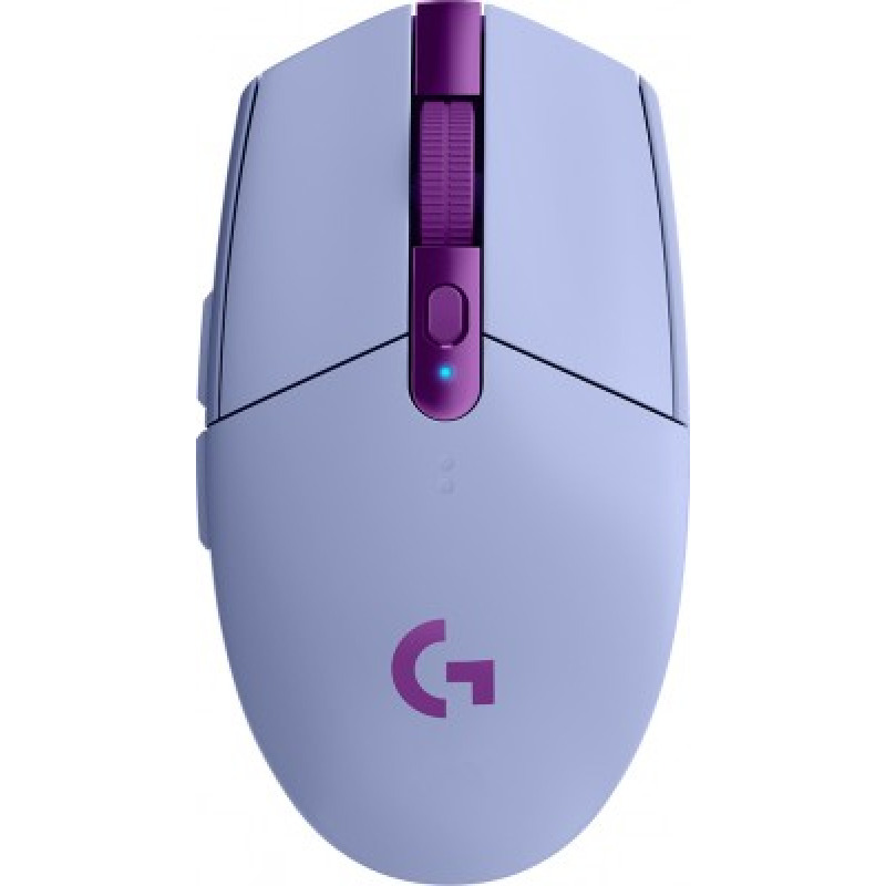 MOUSE GAMING LOGITECH G305 LIGHTSPEED LILAC OPTICO INALAMBRICO USB 1MS CON SENSOR HERO 12000DPI 6 BOTONES image 7