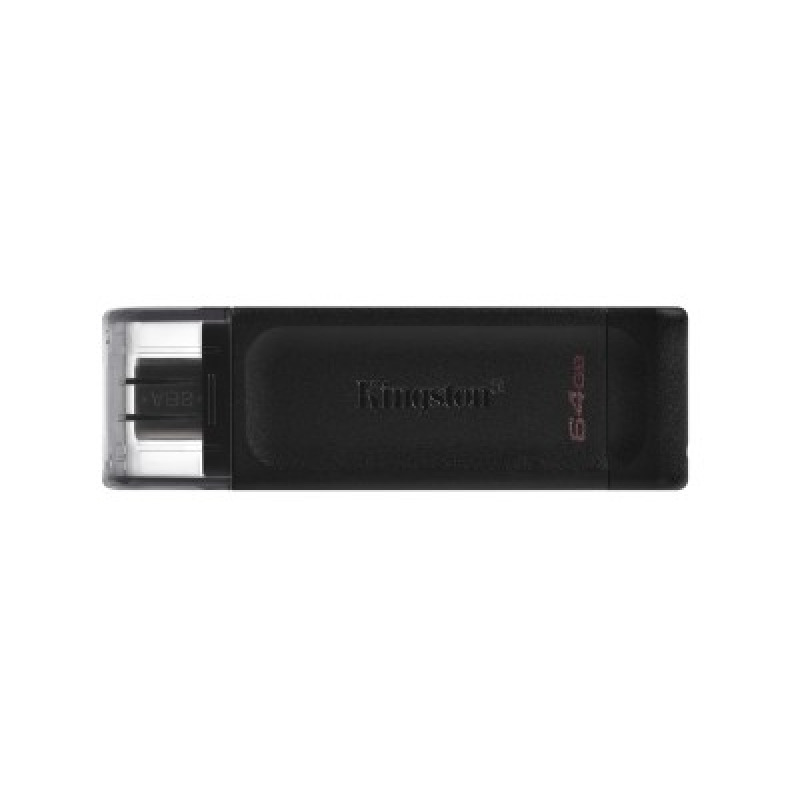 MEMORIA FLASH USB KINGSTON DATA TRAVELER 70 64GB GEN 1 3.2 TIPO C NEGRO (DT70/64GB) image 3