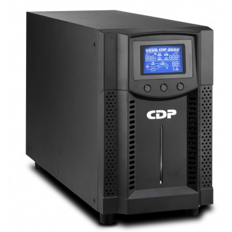 CDP UPO11-2 AX UPS Online de 2 KVA/ 1800 Watts/ 8 Terminales de las cuales 4 son programables/ Pantalla LCD/ Entrada para banco de baterías/ Respaldo 6 minutos carga completa/REQUIERE CLAVIJA O ADAPTADOR NEMA 5-20R #TERROR #GOL image 2