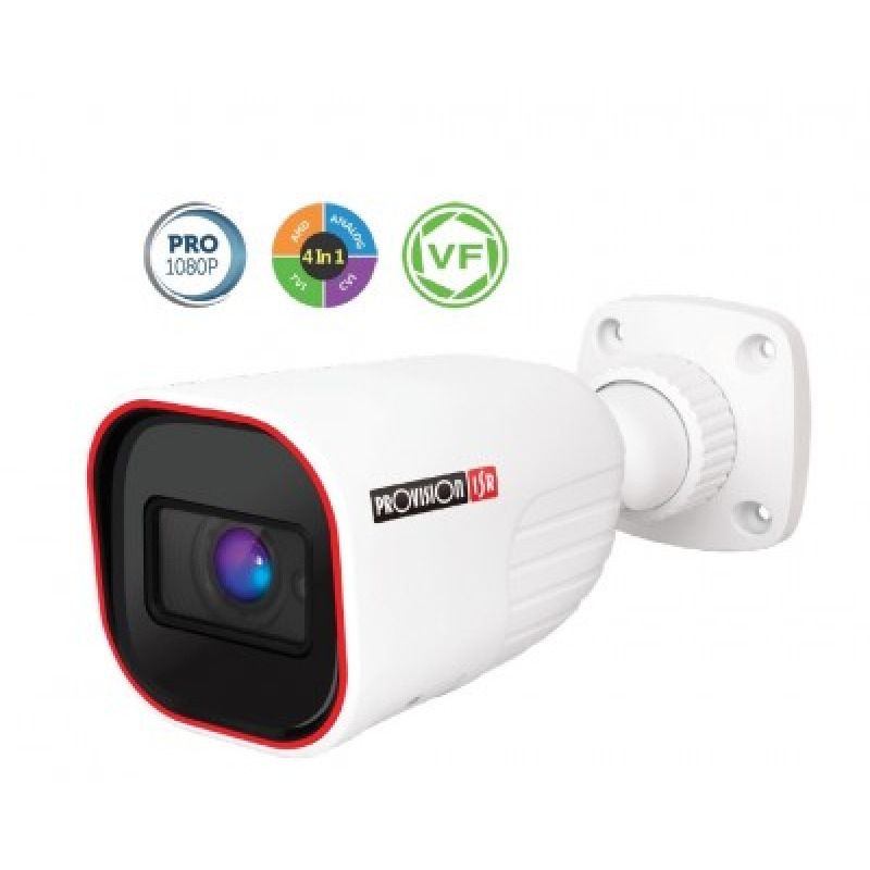 CAMARA AHD / PROVISION ISR / I4-320A-VF / TIPO BALA / 2MP / IR 40 MTS / LENTE VARIFOCAL / IP67 / 4 EN 1 image 4