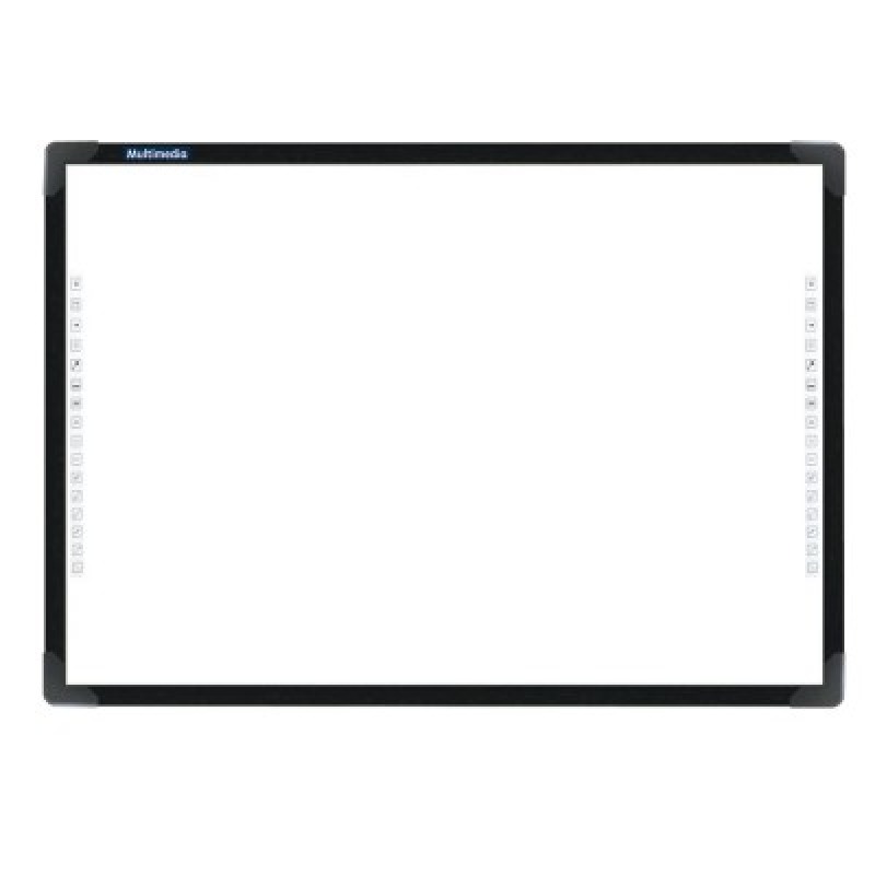 PIZARRON INTERACTIVO MULTIMEDIA SCREENS, PM-87IR, TOUCH INFRARROJA 20 TOQUES,  4 USUARIOS, RESOLUCION 32768 X 32768, 87 EN DIAGONAL