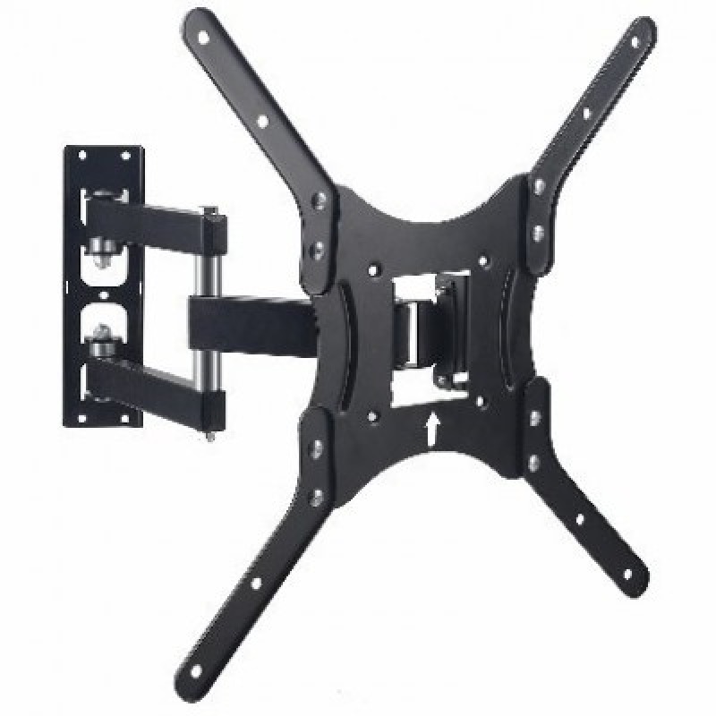 SOPORTE BROBOTIX ARTICULADO, PARA TV 26 PULGADAS  A 55 PULGADAS , SOPORTA 35 KG  INCLINACION 15 GRADOS , GIRO 180 GRADOS, COLOR NEGRO image 2