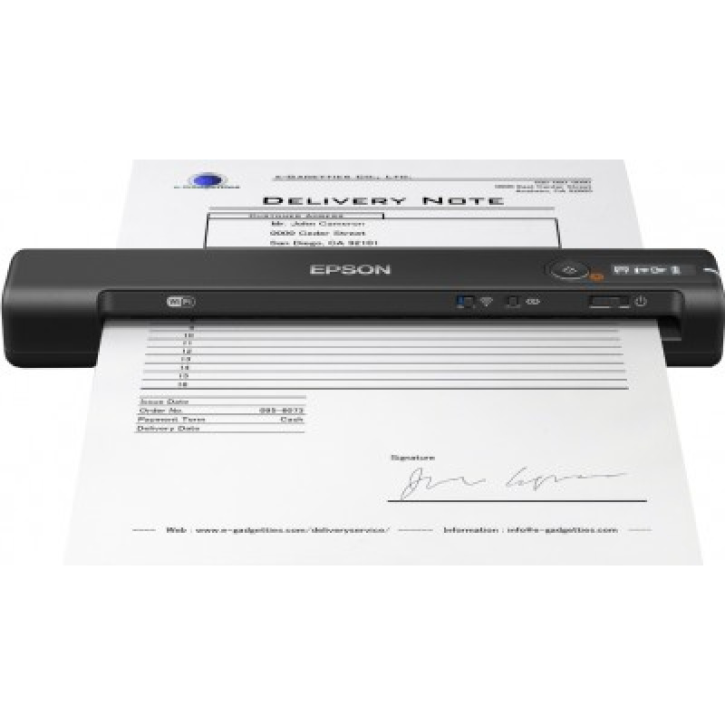 SCANNER EPSON WORKFORCE ES-60W PORTATIL, 4 PPM, 600 DPI, USB, WIFI image 2