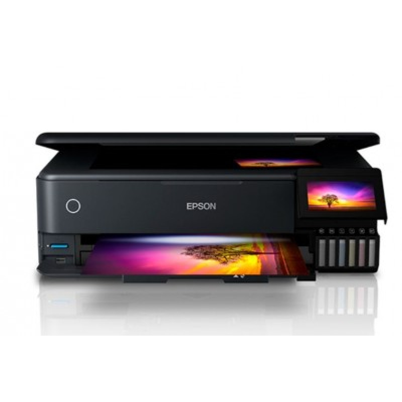 MULTIFUNCIONAL EPSON L8180, PPM 32 NEGRO/32 COLOR, TINTA CONTINUA, ECOTANK, USB, RED, WIFI, CD/DVD, FOTOGRAFICA, DOBLE CARTA, TABLOIDE