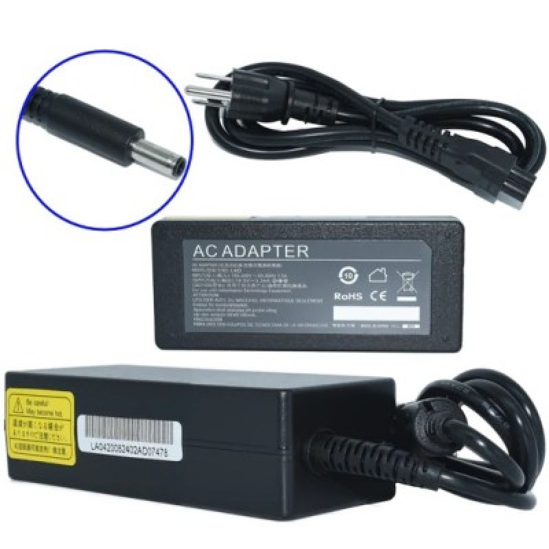 Generico AC-DELL-65W adaptador e inversor de corriente Interior Negro