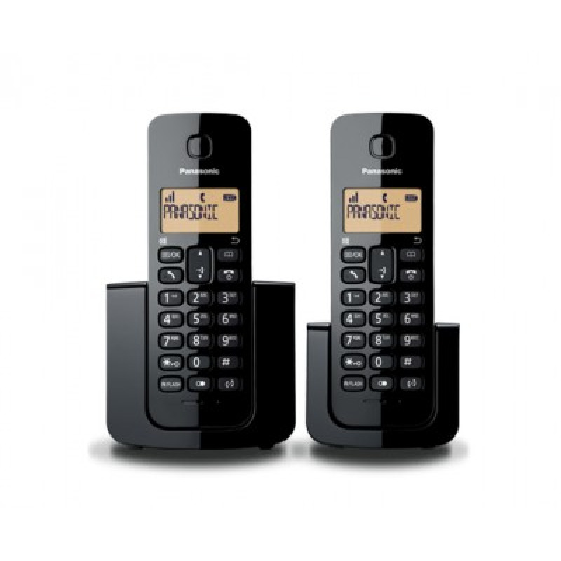 TELEFONO PANASONIC KX-TGB112MEB INALAMBRICO BASICO BASE HANDSET 20 NUMEROS IDENTIFICADOR DE LLAMADAS, 50 NUMEROS DIRECTORIO LOCALIZADOR DE AURICULAR NEGRO image 2