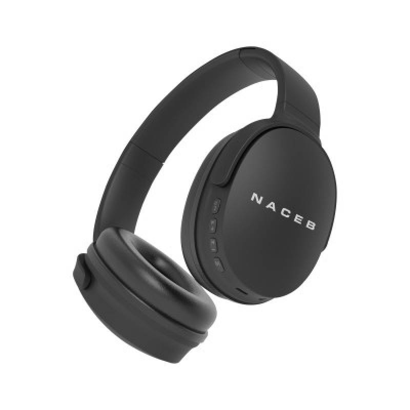 AUDIFONOS NACEB (NA-0319) BOLT,DIADEMA,MICOFONO,BLUETOOTH,PLEGABLE,NEGRO image 2