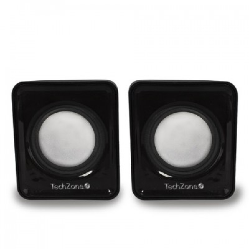 BOCINA PARA PC TECHZONE TZBOC3.5 ENTRADA 3.5MM NEGRO image 2