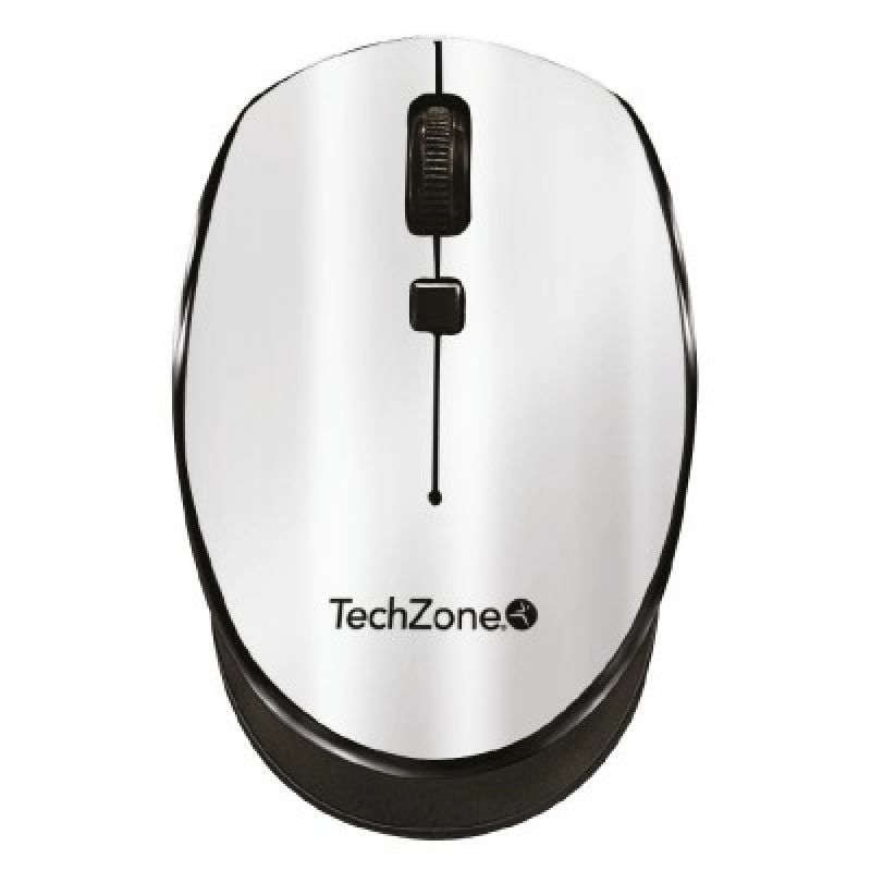 MOUSE TECHZONE TZ19MOU01-INAPL OPTICO NANO USB BOTONES PLATA  image 2