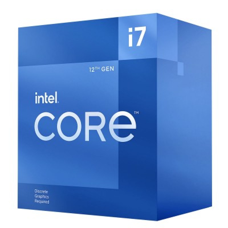 PROCESADOR INTEL CORE I7-12700F S-1700 12A GEN /2.1 - 4.9 GHZ /CACHE 25MB /12 CORES (8P+4E) /SIN GRAFICOS /CON DISIPADOR /COMPUTO ALTO IPA image 2