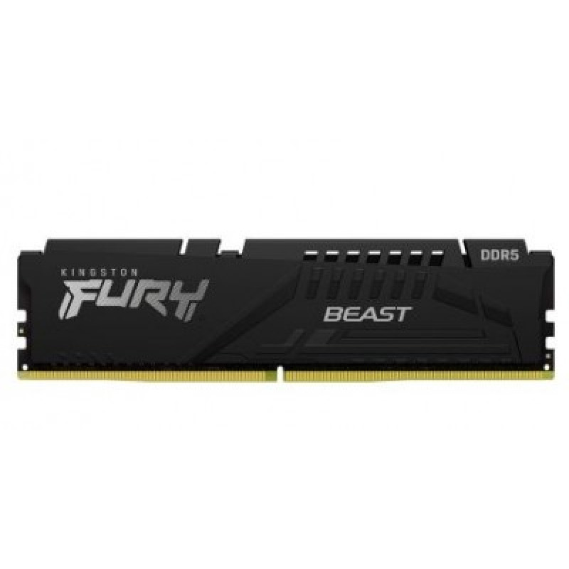 MEMORIA RAM KINGSTON DIMM DDR5 16GB 5600MT/S FURY BEAST BLACK XMP CL40 288PIN 1.25V C/DISIPADOR DE CALOR P/PC/GAMER/ALTO RENDIMIENTO (KF556C40BB-16) image 3
