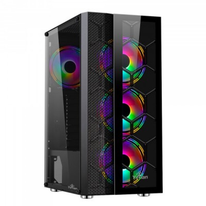 Yeyian YCH-7S3V-01BK gabinete de computadora Midi Tower Negro image 2