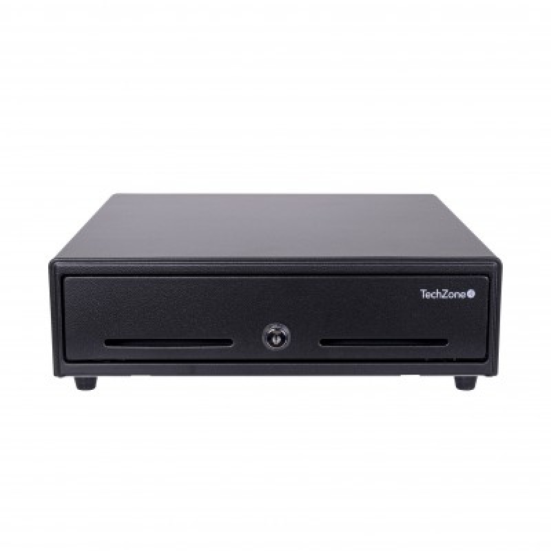 CAJON DE DINERO TECHZONE  TZBE4B8M90, COMPARTIMENTO, 4 BILLETES, 8 MONEDAS, REMOVIBLE, NEGRO   image 2