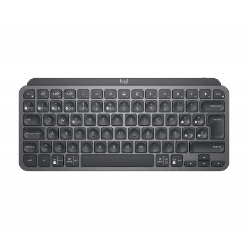 TECLADO LOGITECH MX KEYS MINI GRAPHITE ILUMINADO MASTER SERIES INALAMBRICO BOLT BLUETOOTH USB-C USB