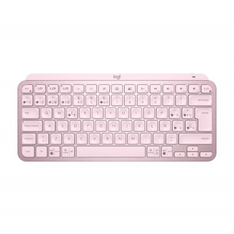 TECLADO LOGITECH MX KEYS MINI ROSE ILUMINADO MASTER SERIES INALAMBRICO BOLT BLUETOOTH USB-C USB image 2