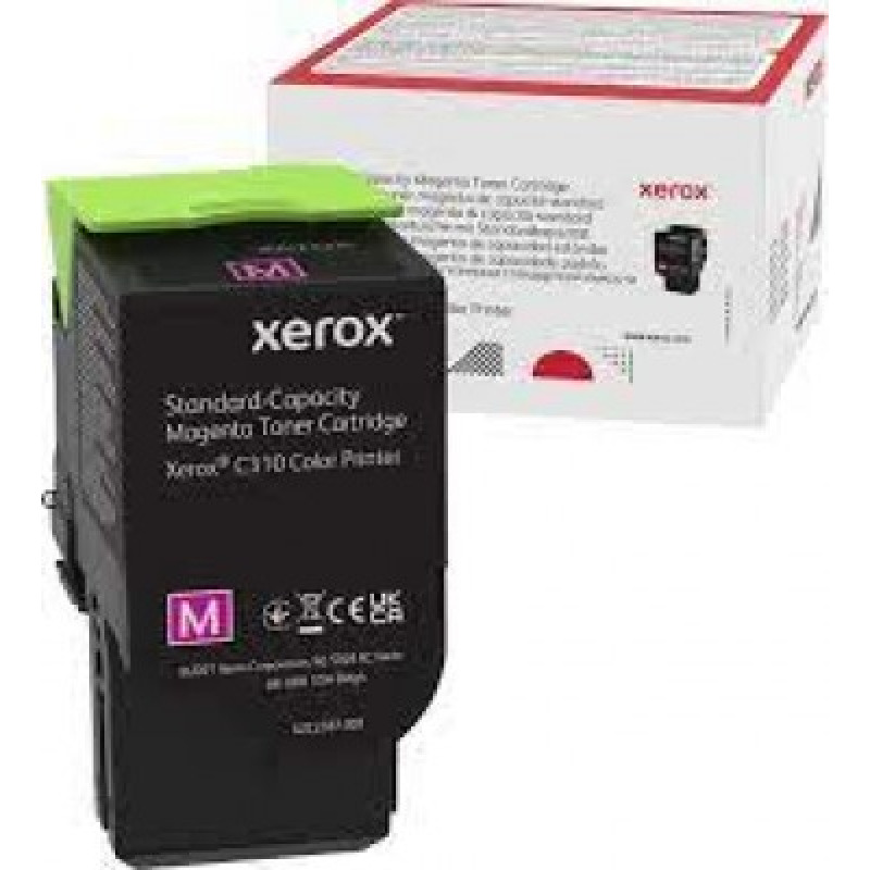 TONER XEROX MAGENTA 006R04362, CAPACIDAD ESTANDAR 2K, PARA C310/C315 image 2