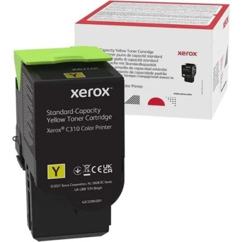 TONER XEROX AMARILLO 006R04363, CAPACIDAD ESTANDAR 2K, PARA C310/C315 image 2