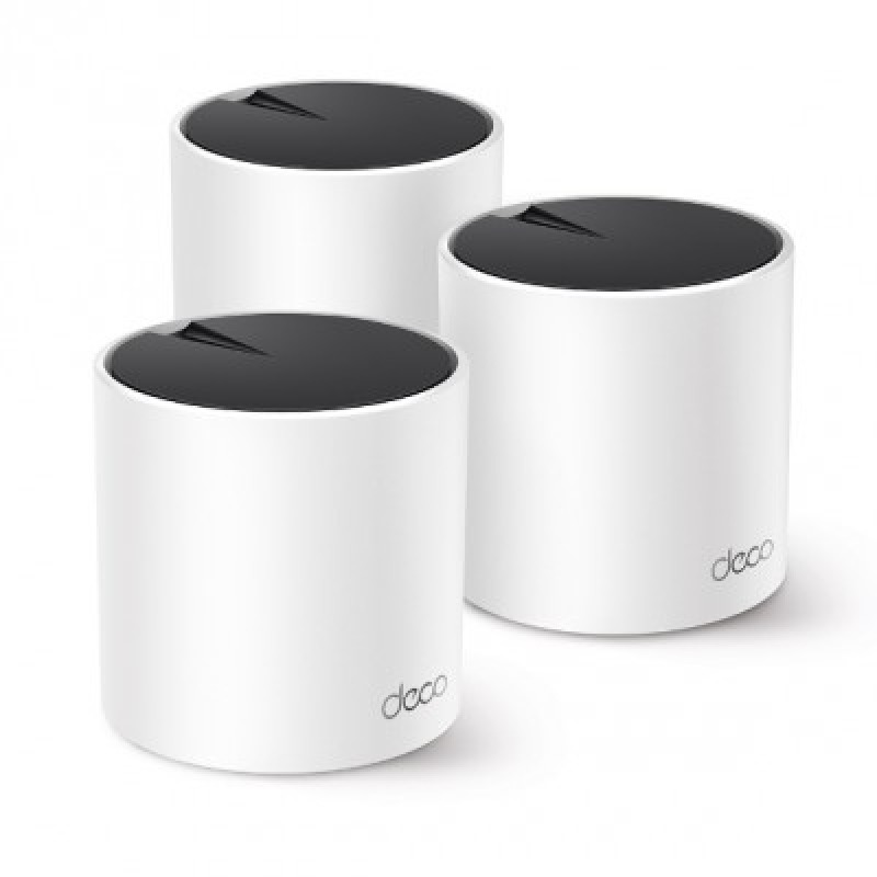 ROUTER |TP-LINK | DECO X55(3-PACK) | WIFI 6 | AX3000 | 5GHZ 2402 MBPS 802.11AX. 2.4GHZ 574 MBPS 802.11AX 2X2 MU-MIMO CUBRE HASTA 1981 MTS CUADRADOS SUSTITUYE A DECO P9(3-PACK) image 2