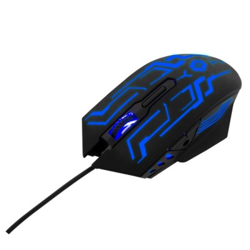 MOUSE GAMER ALAMBRICO 800 A 3600 DPI 6 BOTONES CONECTOR USB RGB VORTRED BY PERFECT CHOICE LEGACY - NEGRO image 2