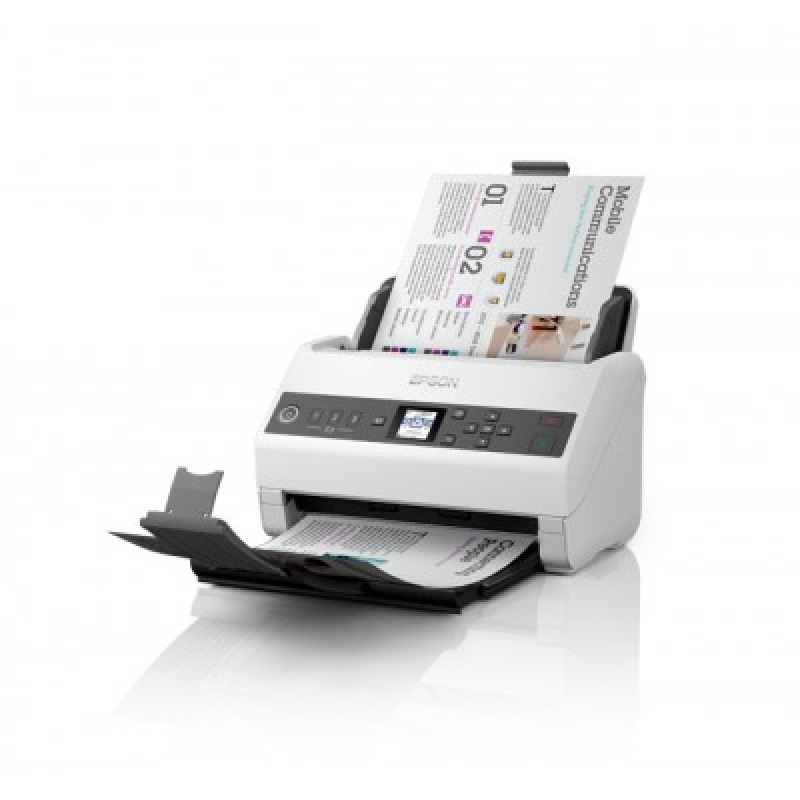 ESCANER EPSON WORKFORCE DS-730N, 40 PPM/80 IPM, 600 DPI, USB, ADF, image 2