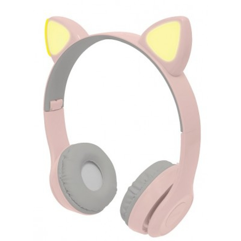AUDIFONOS DIADEMA BLUETOOTH PARA NINOS PERFECT CHOICE CATTO - ROSA image 2