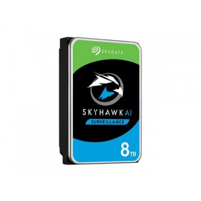 SEAGATE ST8000VE001- Disco Duro de 8TB SkyHawk AI/ Especial para Videovigilancia/ Compatibles con DVRs y NVRs con IA/ Hasta 32 Canales con IA/ Hasta 64 Cámaras/ 235MB/s/ Hasta 16 Bahías/  image 2