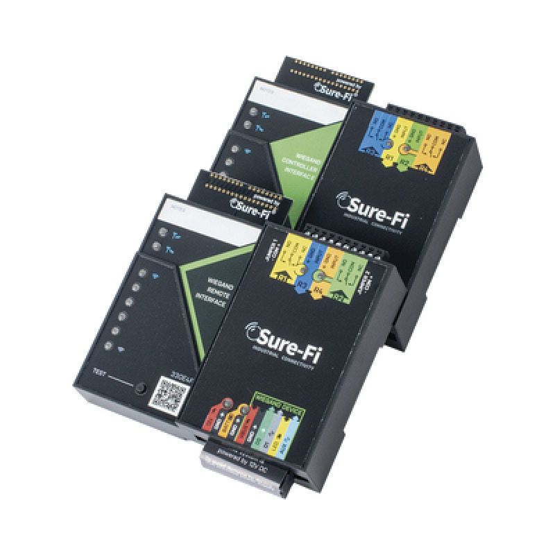 Convertidor de lectora para control de acceso cableado a inalámbrico / 1 Wiegand / 2 Relevadores / 2 Entradas / Atraviesa hasta 16 KM En Construcción o Material image 2