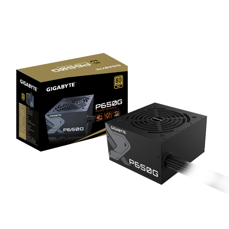 Gigabyte GP-P650G unidad de fuente de alimentación 650 W 20+4 pin ATX ATX Negro image 7