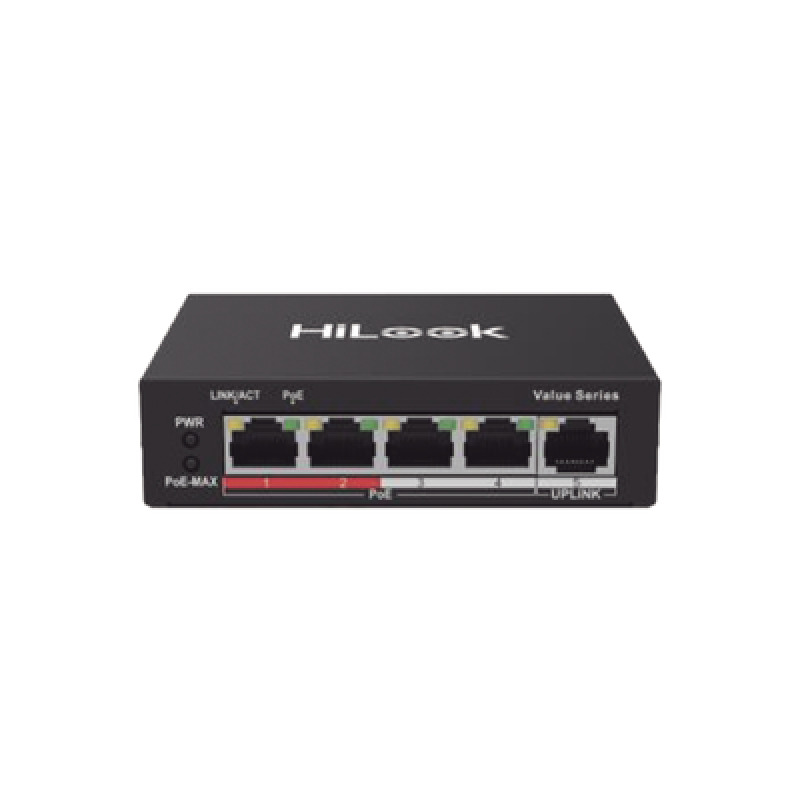 Switch PoE / 4 Puertos 10/100 Mbps PoE af / at / 1 Puerto 10/100 Mbps Uplink / Modo Extendido hasta 250 Metros / 35 Watts image 3