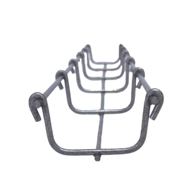 Charola Bimetálica Tipo Malla 33/50 mm Ideal Para Utilizarse al Exterior o Zonas Húmedas Hasta 26 Cables Cat6 Tramo de 3 Metros