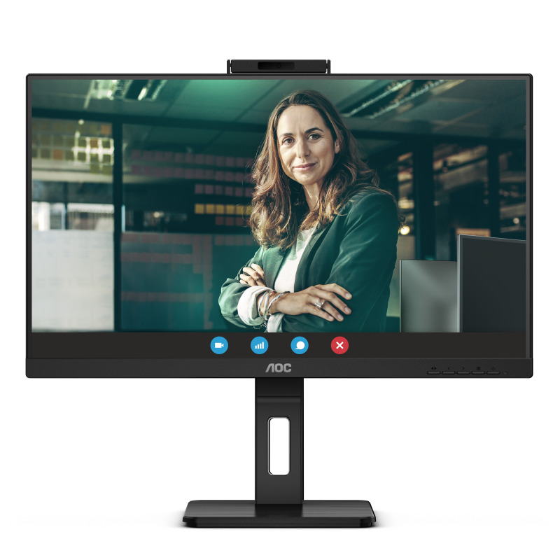 MONITOR LED AOC Q27P3CW / COLOR NEGRO / PANEL IPS DE 27 / HDMI / DP / VGA / ASPECTO 16:9 / TIEMPO DE RESPUESTA 4MS / 2560X1440 / 75HZ / VESA 100X100 MM / CONTRASTE 20,000,0001 / BRILLO 350 CD/M2 image 3