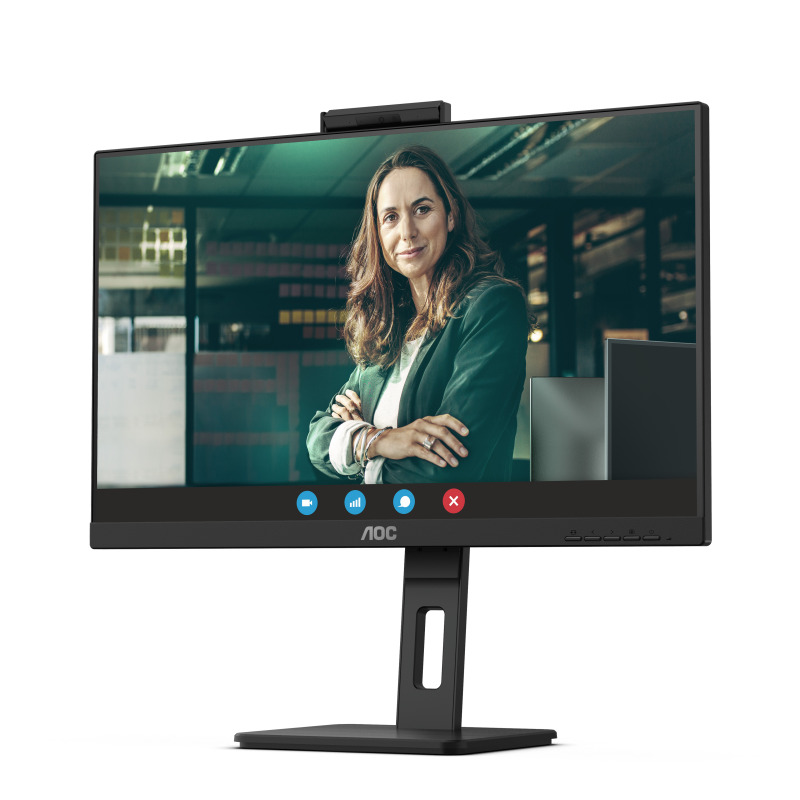 MONITOR LED AOC Q27P3CW / COLOR NEGRO / PANEL IPS DE 27 / HDMI / DP / VGA / ASPECTO 16:9 / TIEMPO DE RESPUESTA 4MS / 2560X1440 / 75HZ / VESA 100X100 MM / CONTRASTE 20,000,0001 / BRILLO 350 CD/M2 image 4
