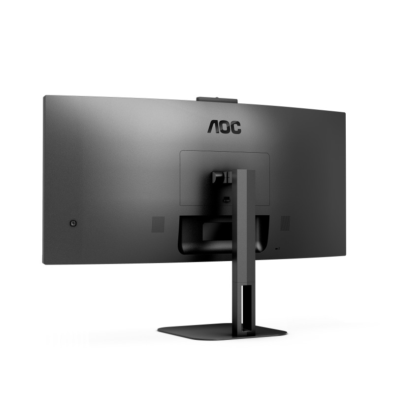 MONITOR CURVO AOC 34 PANEL VA / FRECUENCIA 100HZ / T.D.R  4 MS / FLICKER FREE / LOW BLUE LIGHT / COLOR NEGRO/ HDMI / VGA / DISPLAYPORT / ASPECTO 21:9 / RESOLUCION 3440 X 1440 / BRILLO 300 CD/M2 image 9