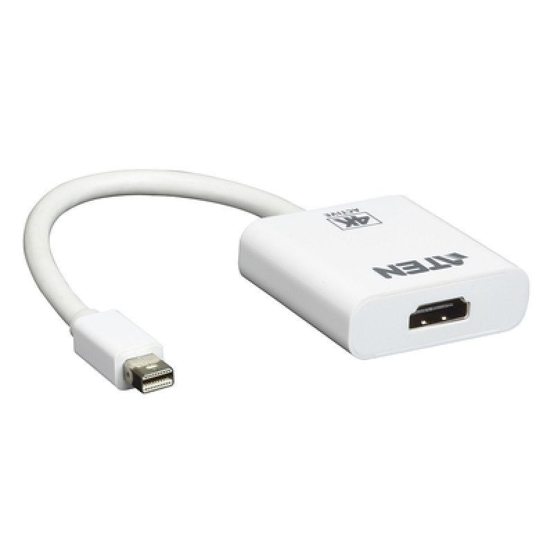 Adaptador activo de Mini DisplayPort a HDMI 4K | DisplayPort 12a | Compatible con audio