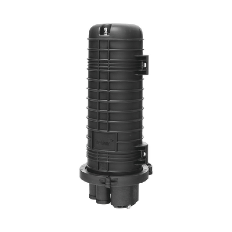 Caja de Distribución de Fibra Óptica Vertical tipo Domo hasta 96 empalmes Exterior IP68