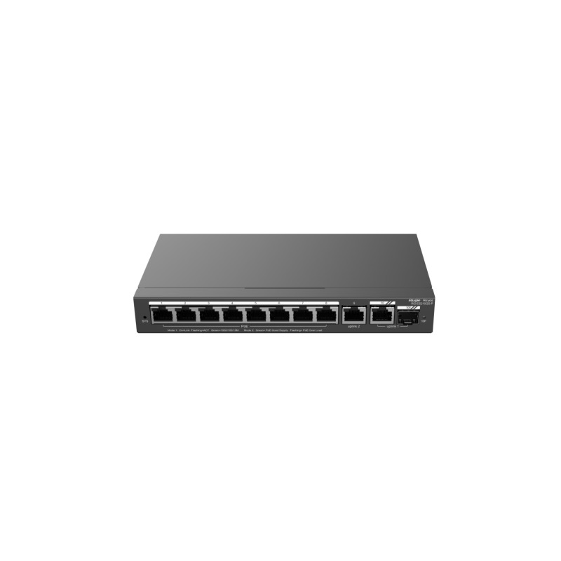 Switch Administrable con 8 puertos Gigabit PoE 2 Uplinks Gigabit 1 SFP gestión gratuita desde la nube image 2