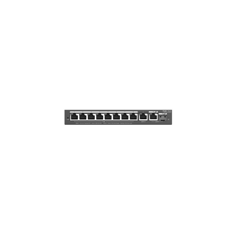 Switch Administrable con 8 puertos Gigabit PoE 2 Uplinks Gigabit 1 SFP gestión gratuita desde la nube image 3
