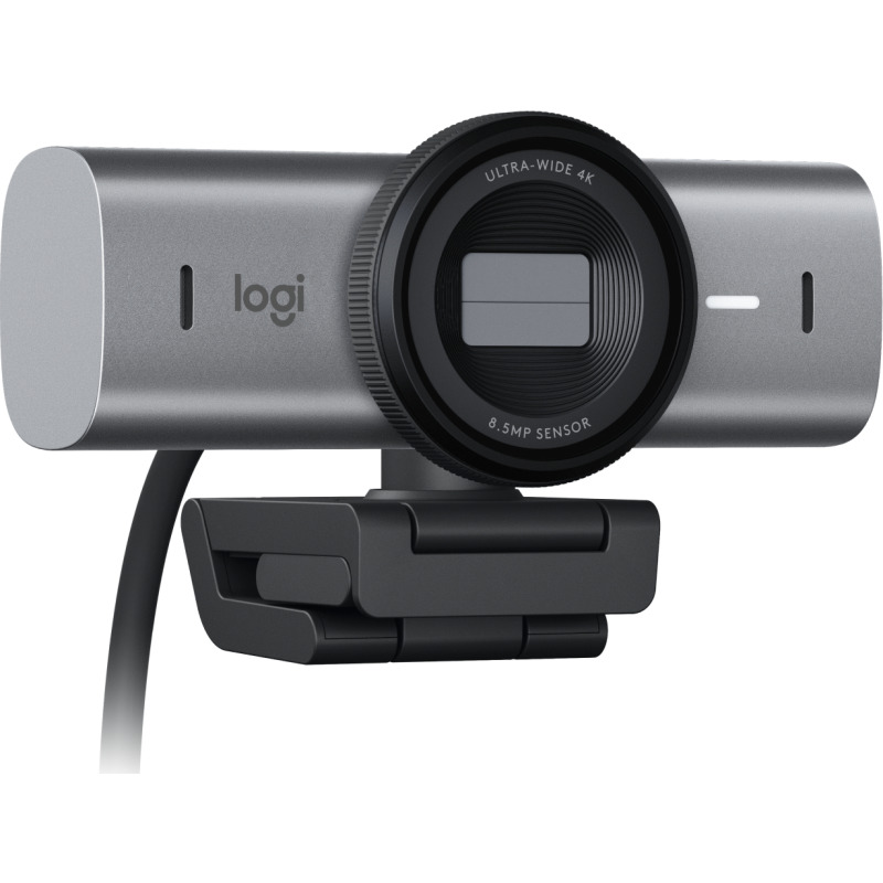 WEBCAM LOGITECH MX BRIO UHD 4K 2160P 30 FPS ZOOM 4X AUTO ENFOQUE IA TAPA DE PRIVACIDAD INTEGRADA USB-C  image 3