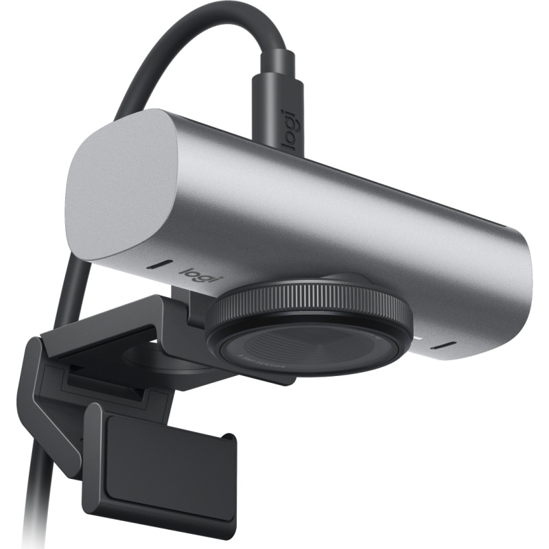 WEBCAM LOGITECH MX BRIO UHD 4K 2160P 30 FPS ZOOM 4X AUTO ENFOQUE IA TAPA DE PRIVACIDAD INTEGRADA USB-C  image 4