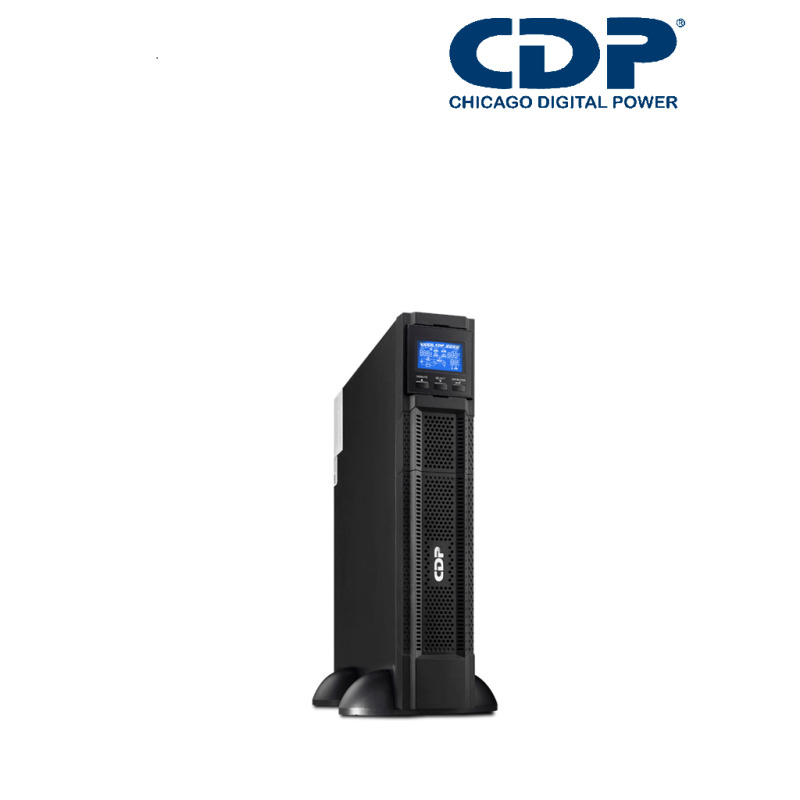 CDP UPO11-1RTAX UPS Online de 1 KVA / 1000Watts/ Doble conversión /8 Terminales NEMA 5-15R / 4 terminales programables / Pantalla LCD/ Entrada para banco de baterías / Respaldo 5 minutos carga completa