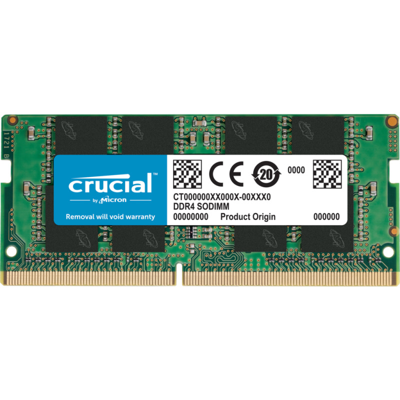 MEMORIA SODIMM DDR4 CRUCIAL (CT8G4SFRA32A) 8GB 32 00MHZ CL22