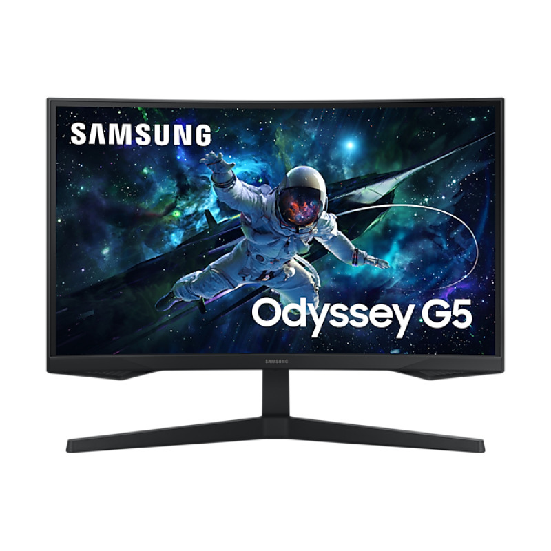 MONITOR LED SAMSUNG 27 PULGADAS, WIDESCREEN, ODISSEY, G5,QHD, 2.560 X 1.440),GAMER, CURVE, NEGRO,16:9,165 HZ,1 MS, PANEL VA, FREESYNC, DP, 2 HDMI , VESA 75 image 18