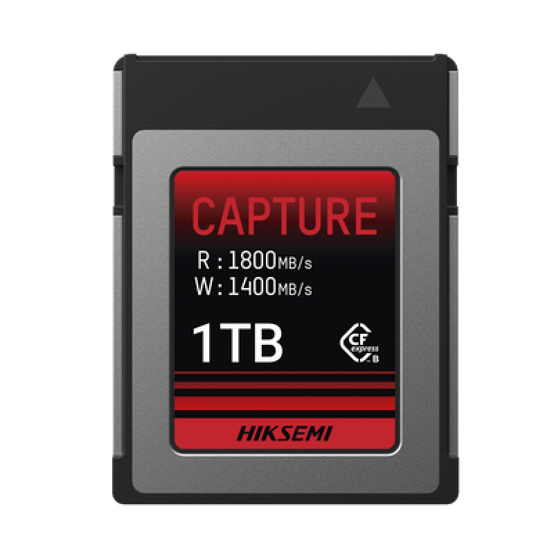 Memoria CFexpress tipo B / Clase 10 de 1 TB / Especializada para Cámaras de Fotografía y Video / 1800 MB/s Lectura / 1600 MB/s Escritura