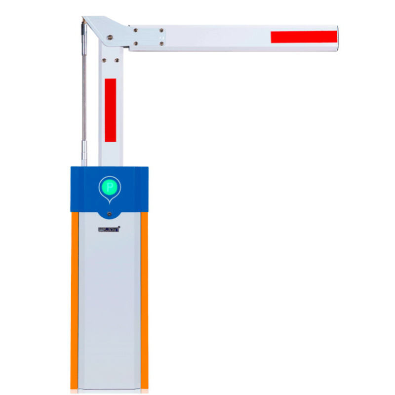 WEJOIN WJCB101VFIL33D90 - Barrera Vehicular Izquierda Alto Flujo / Motor 24 VDC / Brazo Octagonal Articulado De 3 Metros A 90 Grados / Velocidad 3 segundos / Dirección ajustable