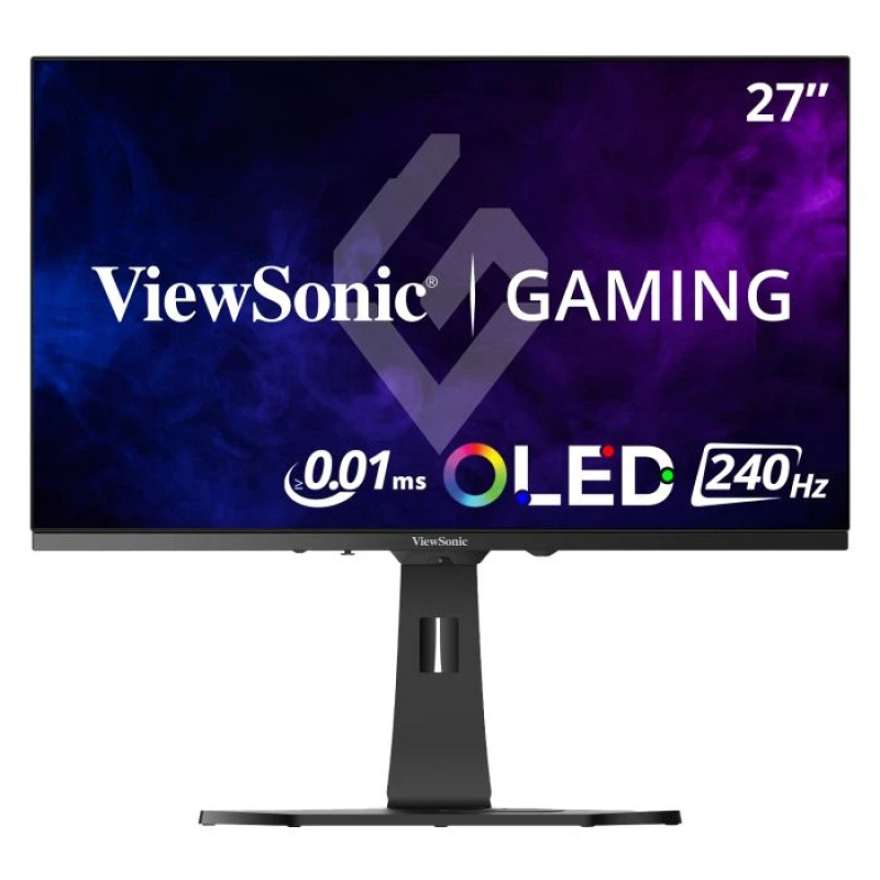 MONITOR OLED VIEWSONIC GAMING XG272-2K-OLED/ 27 PULGADAS/ QHD 2560X1440/ HDMI 2.1 / USB-C / DISPLAY PORT / 240 HZ / RESPONSE TIME 0.01 MS/ HDR 10 / 3 AÑOS DE GARANTIA
