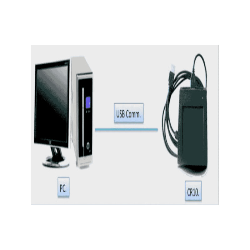 ZKTECO CR10MF - Enrolador  de Tarjetas Mifare 13.56 Mhz/ USB image 3