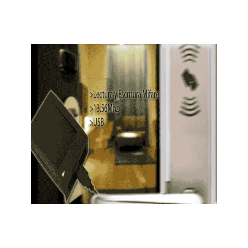 ZKTECO CR10MF - Enrolador  de Tarjetas Mifare 13.56 Mhz/ USB image 5