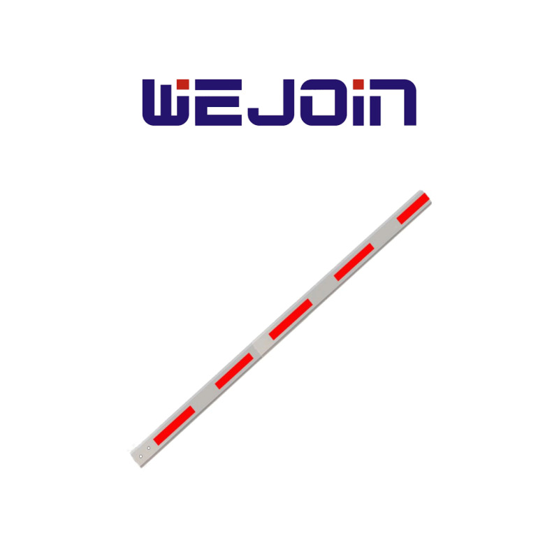 WEJOIN WJSBM6 - Brazo Recto Octagonal de 6 metros / Franjas Reflejantes / Compatible con Barreras Wejoin WJCB01SVIL56