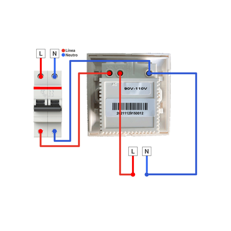 ZKTECO PSM - Modulo de Ahorro de Energía LED / Control de Energía para Habitaciones de Hotel  image 7